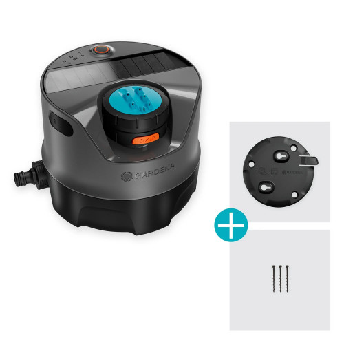 Arroseur solaire programmable - AquaPrecise - Jusqu’à 320 m² - Contrôle Bluetooth® - GARDENA