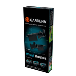Brosses de nettoyage pour roues - Compatibles smart SILENO max et free - Lot de 2 - GARDENA