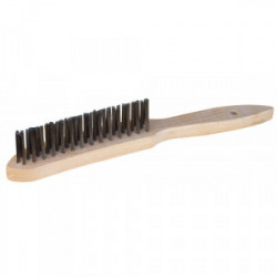 Brosse à fils en "V" acier 295 x 145 x 35 mm de marque OUTIFRANCE , référence: B1740700