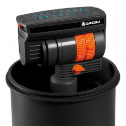 Kit Arroseur oscillant escamotable OS 140 de marque GARDENA, référence: J1018500