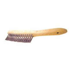 Brosse à fils en "V" inox 295 x 145 x 35 mm de marque OUTIFRANCE , référence: B1741000