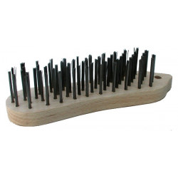 Brosse violon (5 rangs fils dur acier) de marque OUTIFRANCE , référence: B1741200