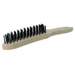 Brosse à manche (4 rangs fils dur acier) de marque OUTIFRANCE , référence: B1741400