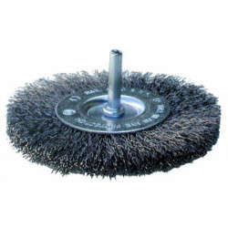 Brosse metallique rotative plate 50 mm de marque OUTIFRANCE , référence: B1743100