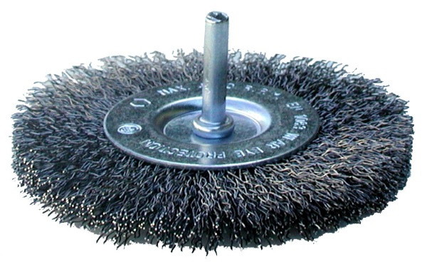 Brosse metallique rotative plate 50 mm