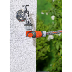 Nez de robinet d'arrosage coudé articulé - GARDENA