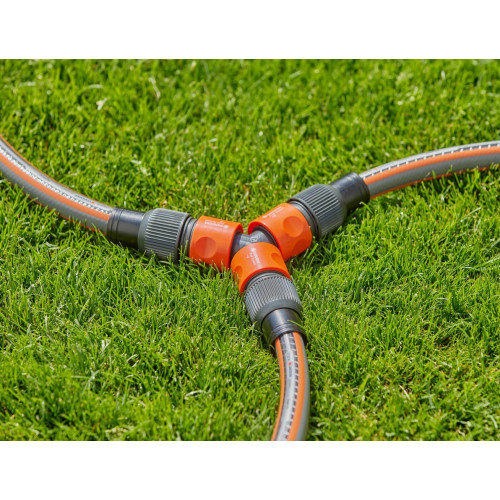 Dérivation d'arrosage Grand débit en Y - 19 mm - GARDENA