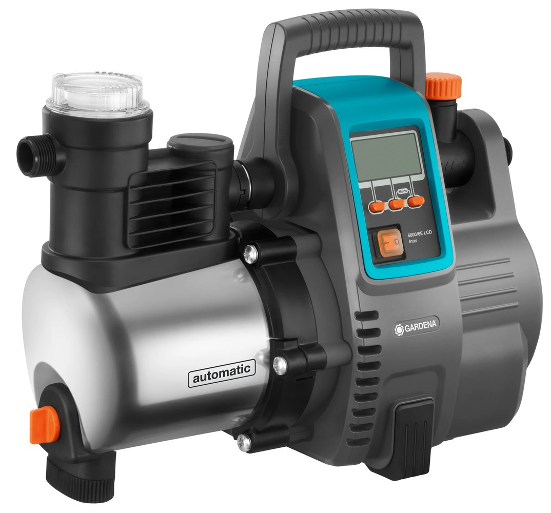 GARDENA Pompe auto. maison et jardin 60005E LCD Premium– –Débit /h & pression 5.5 bar –Extension garantie - vue 4