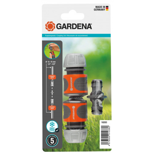 Nécessaire de connexion pour tuyau d'arrosage Ø 13 - 15 mm - GARDENA