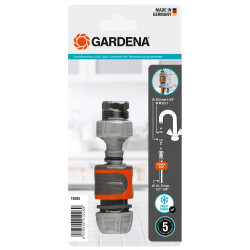 Nécessaire de raccordement pour robinet col de cygne et tuyau Ø 13 - 15 mm - GARDENA
