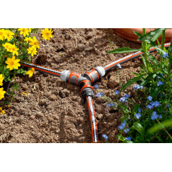 Nécessaire de dérivation pour dédoubler un tuyau Ø 13 - 15 mm - GARDENA