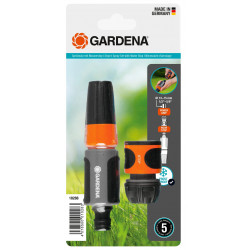 Nécessaire d'arrosage 15 mm pour équiper un tuyau Ø 13 - 15 mm de marque GARDENA, référence: J3394200