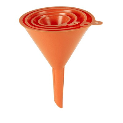 Jeu de 4 entonnoirs en plastique Ø5075100120 mm Outifrance - vue 2