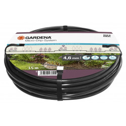 Tuyau d'irrigation à goutteurs intégrés 15 m - 4.6 mm - GARDENA