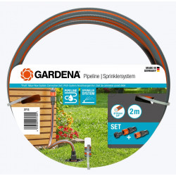 Tuyau d'arrosage de raccordement grand débit 19 mm - 2 m de marque GARDENA, référence: J364100