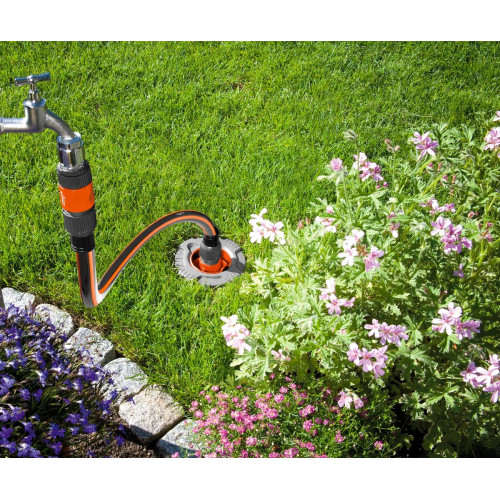 Tuyau d'arrosage de raccordement grand débit 19 mm - 2 m - GARDENA