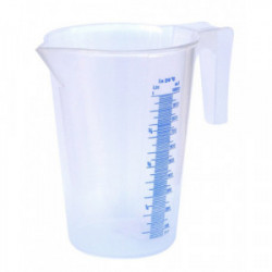 Broc à bec verseur transparent 1 L de marque OUTIFRANCE , référence: B1746900