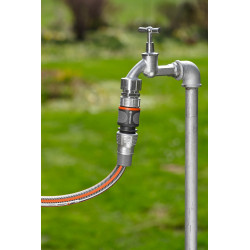Raccord d'arrosage rapide Premium pour tuyau Ø 15 mm - GARDENA