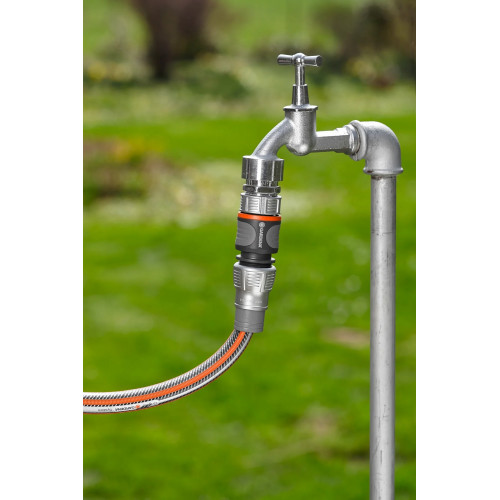Raccord d'arrosage rapide Premium pour tuyau Ø 15 mm - GARDENA