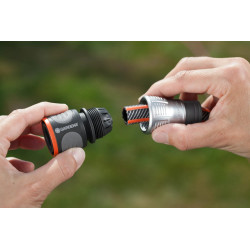 Raccord d'arrosage rapide Premium pour tuyau Ø 15 mm - GARDENA