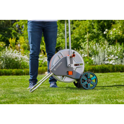 Dévidoir sur roues AquaRoll M Metal - GARDENA