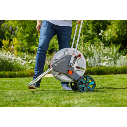 Dévidoir sur roues AquaRoll M Metal - GARDENA