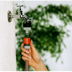 Prise d'eau voleuse pour robinet ø ext. 14 - 17 mm - GARDENA