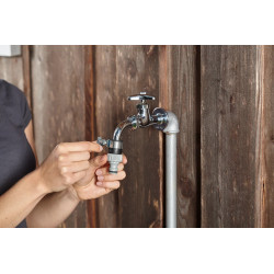 Prise d'eau voleuse pour robinet ø ext. 14 - 17 mm - GARDENA