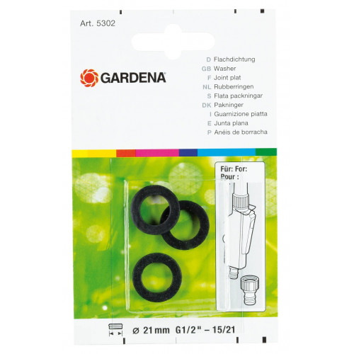 Joint plat 26/34 pour nez de robinet - GARDENA