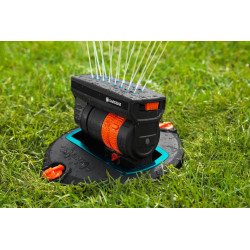 Arroseur oscillant escamotable OS 140 - surfaces carrées ou rectangulaires - 2 à 140 m² - GARDENA