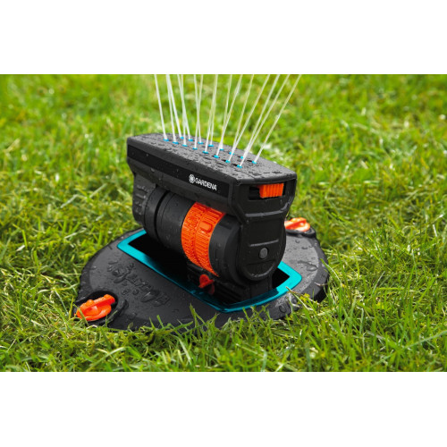 Arroseur oscillant escamotable OS 140 - surfaces carrées ou rectangulaires - 2 à 140 m² - GARDENA