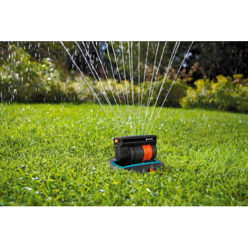 Arroseur oscillant escamotable OS 140 - surfaces carrées ou rectangulaires - 2 à 140 m² - GARDENA