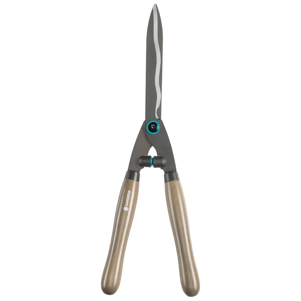 Cisaille À Haies Manche Bois Gardena 12300-20 – Lames Ondulées Anti-Adhérentes - vue 5