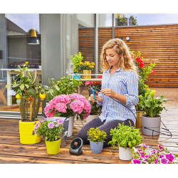 Solution d'arrosage automatique solaire aquaBloom - GARDENA