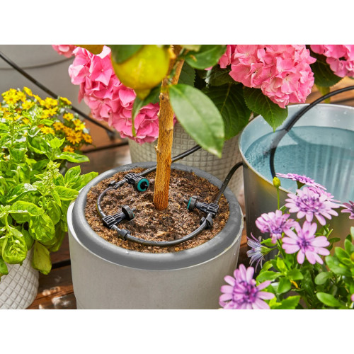 Solution d'arrosage automatique solaire aquaBloom - GARDENA