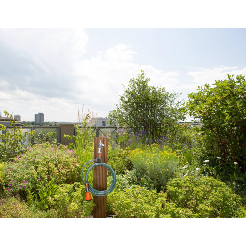 Tuyau spiral avec support intégré - pour balcons et terrasses - 7,5 m - GARDENA