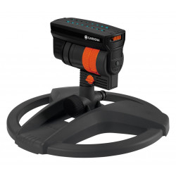 Arroseur oscillant AquaZoom compact - petites surfaces - portée 3 à 16 m - largeur 3 à 12 m de marque GARDENA, référence: J5398500