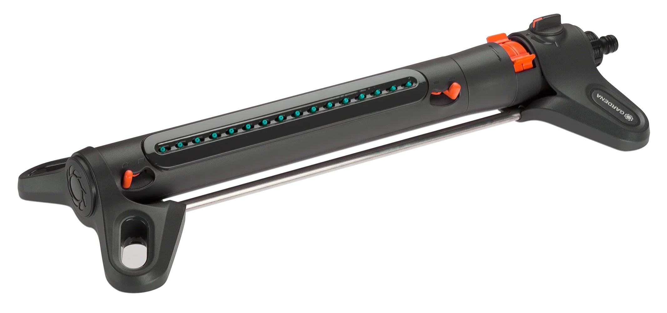 Arroseur oscillant AquaZoom M - arrosage 9 à 250 m² - portée 3 à 18 m - largeur 3 à 14 m