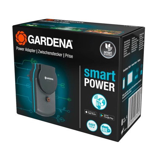 Smart Power - Prise électrique connectée pour jardin - GARDENA