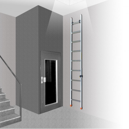 Kit de fixation à fermeture pour échelles simples - OUTIFRANCE 