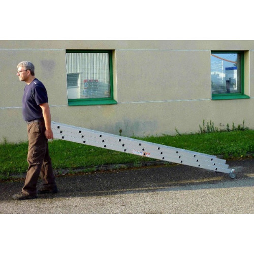 Paire de roulettes pour échelles - OUTIFRANCE