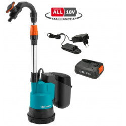 Pompe pour collecteur d'eau de pluie 2000/2 18V P4A de marque GARDENA, référence: J5635000