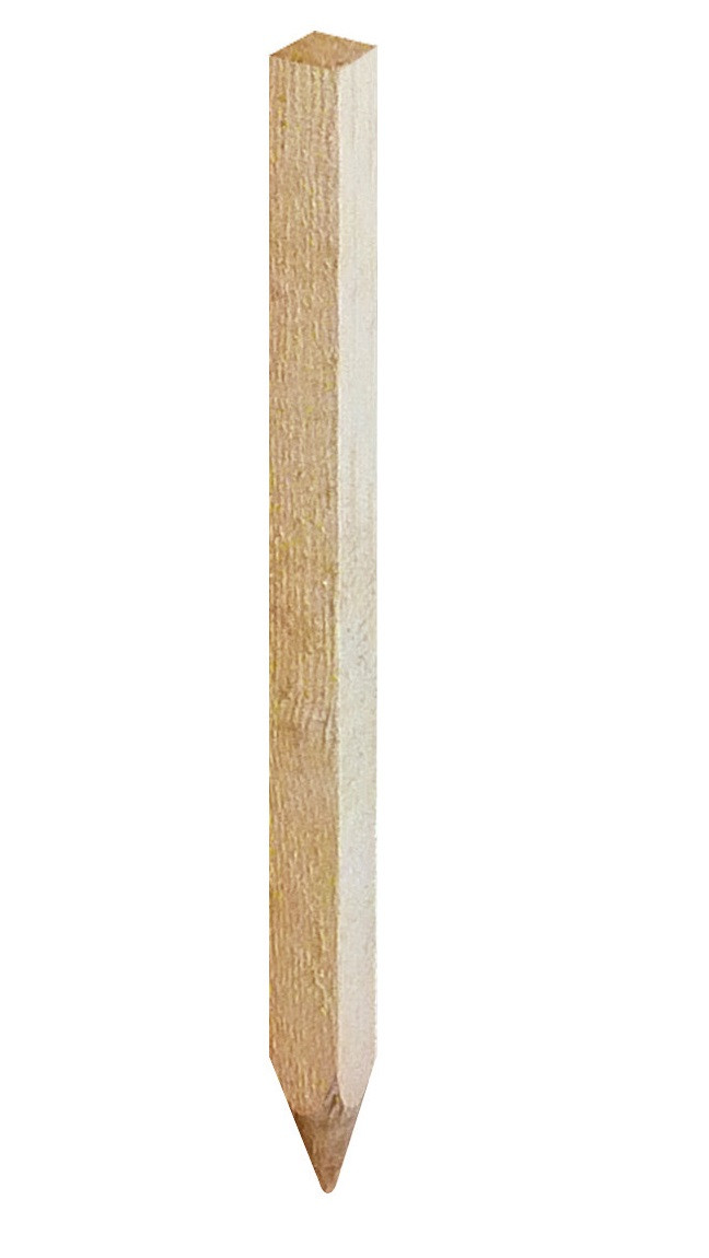 25 Piquets de repérage 40 x 40 x 1000 mm