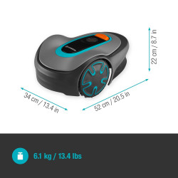 Tondeuse robot SILENO minimo 500m² - GARDENA