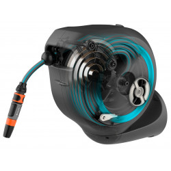 Dévidoir automatique mural RollUp S 15 m - GARDENA