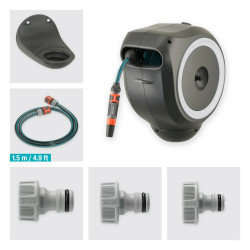 Dévidoir automatique mural RollUp S 15 m - GARDENA