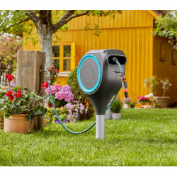 Dévidoir automatique sur pic RollUp S 15 m - GARDENA