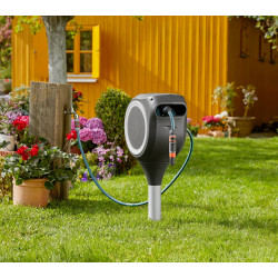 Dévidoir automatique sur pic RollUp S 15 m - GARDENA