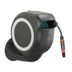 Dévidoir automatique mural RollUp M 20 m de marque GARDENA, référence: J5638500