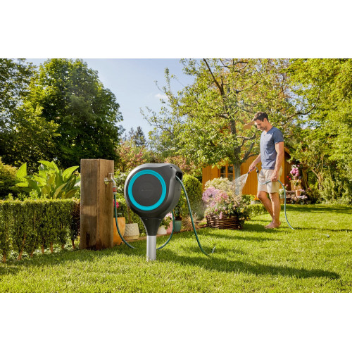 Dévidoir automatique sur pic RollUp M 20 m - GARDENA
